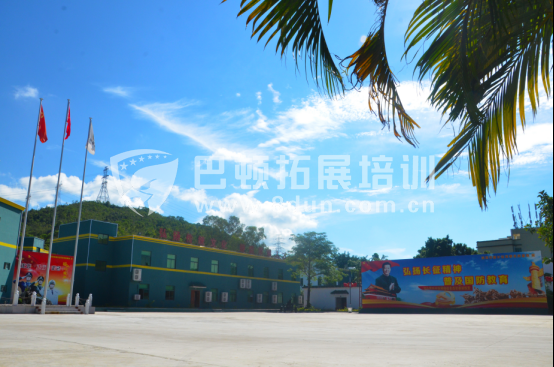 新长征军事拓展基地的拓展训练场地